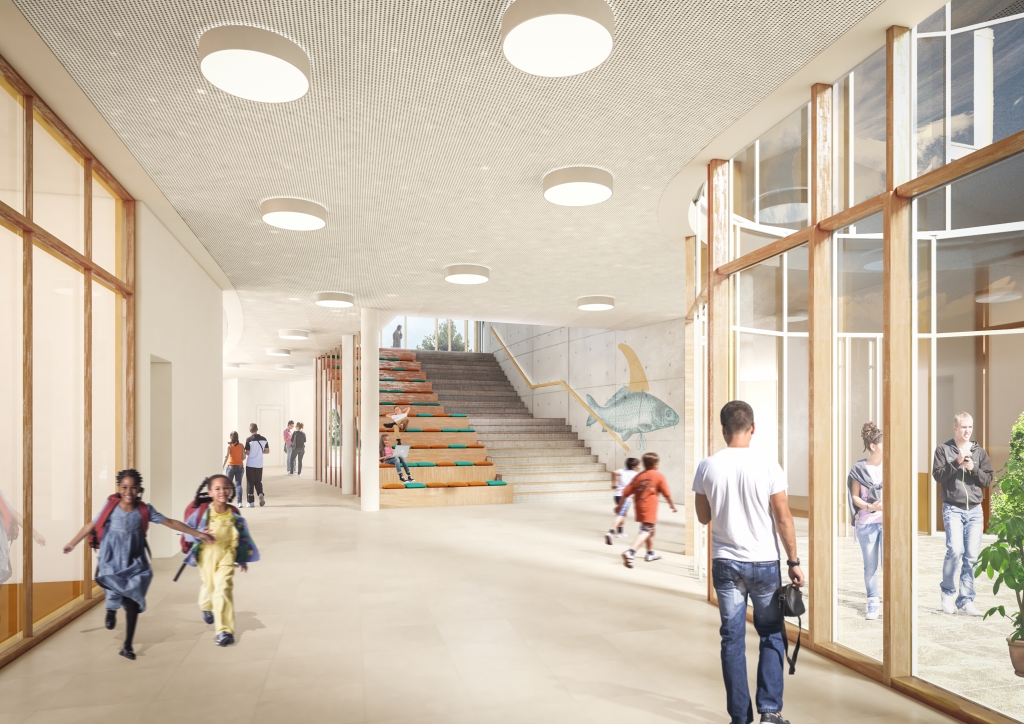 Il nuovo edificio sara antisismico innovativo sotto il profilo didattico e sostenibile dal punto di vista energetico ed ambientale Il nuovo edificio sara antisismico innovativo sotto il profilo didattico e sostenibile dal punto di vista energetico ed ambientale
